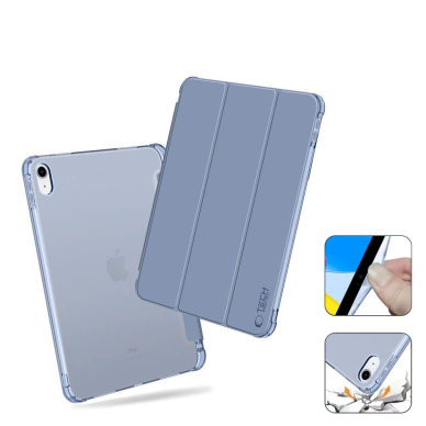 Tech-Protect SC Pen Hybrid Dėklas iPad 10 / 2022 - Mėlynas - Permatomas 2 Tech-Protect SC Pen Hybrid Dėklas iPad 10 / 2022 - Mėlynas - Permatomas 2