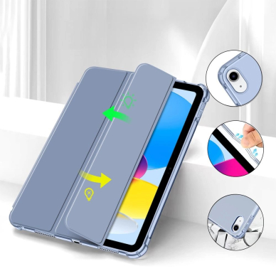 Tech-Protect SC Pen Hybrid Dėklas iPad 10 / 2022 - Mėlynas - Permatomas 4 Tech-Protect SC Pen Hybrid Dėklas iPad 10 / 2022 - Mėlynas - Permatomas 4