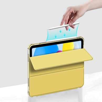 Tech-Protect SC Pen Hybrid Dėklas iPad 10 / 2022 - Yellow - Permatomas 6 Tech-Protect SC Pen Hybrid Dėklas iPad 10 / 2022 - Yellow - Permatomas 6