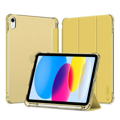 Tech-Protect SC Pen Hybrid Dėklas iPad 10 / 2022 - Yellow - Permatomas Tech-Protect SC Pen Hybrid Dėklas iPad 10 / 2022 - Yellow - Permatomas