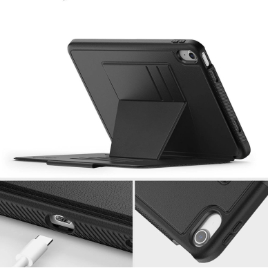 iPad 10.9" 2022 (10th gen.) / 11" 2025 (11th gen.) – Tech-Protect SC Pen dėklas - Juodas 4