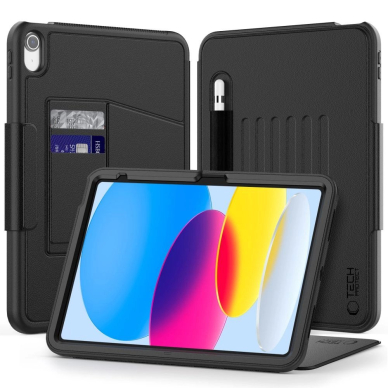 iPad 10.9" 2022 (10th gen.) / 11" 2025 (11th gen.) – Tech-Protect SC Pen dėklas - Juodas