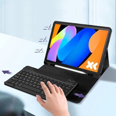 Lenovo Idea Tab 11.0 TB-336 dėklas Tech-Protect SC Pen + Keyboard – juodas 5