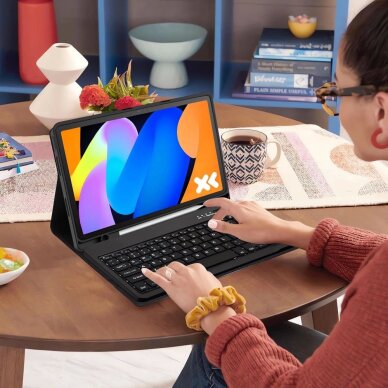 Lenovo Idea Tab 11.0 TB-336 dėklas Tech-Protect SC Pen + Keyboard – juodas 6
