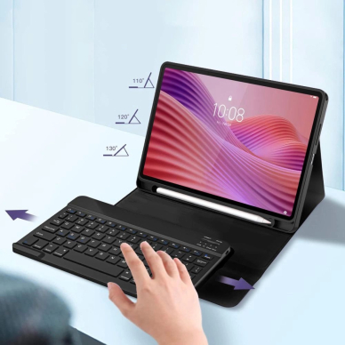 Lenovo Tab 10.1 TB-311 – Tech-Protect SC Pen + Keyboard dėklas - Juodas 6