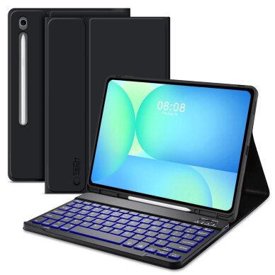 Samsung Galaxy Tab S10 FE+ 13.1 X620 / X626B dėklas Tech-Protect SC Pen + Keyboard – juodas 1