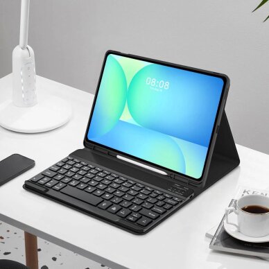 Samsung Galaxy Tab S10 FE+ 13.1 X620 / X626B dėklas Tech-Protect SC Pen + Keyboard – juodas 4