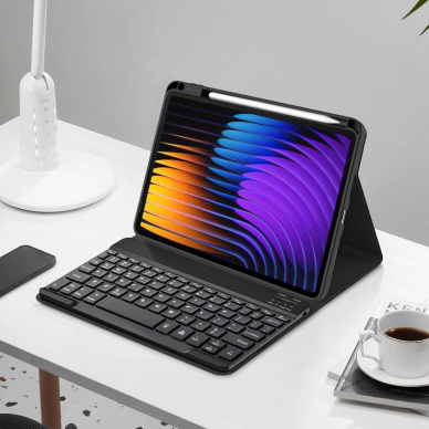 Xiaomi Pad 7 / 7 Pro – Tech-Protect SC Pen + Keyboard dėklas - Juodas 2