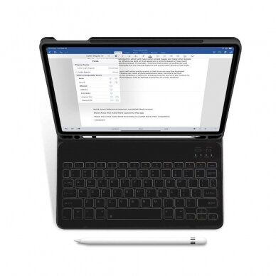 Tech-Protect SC Pen + Keyboard Dėklas klaviatūra iPad 10.9 2022 - Juodas 1 Tech-Protect SC Pen + Keyboard Dėklas klaviatūra iPad 10.9 2022 - Juodas 1