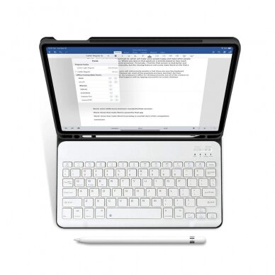 Tech-Protect SC Pen + Keyboard Dėklas klaviatūra iPad Air 10.9 2020-2022 / 11 2024 - Juodas 1 Tech-Protect SC Pen + Keyboard Dėklas klaviatūra iPad Air 10.9 2020-2022 / 11 2024 - Juodas 1