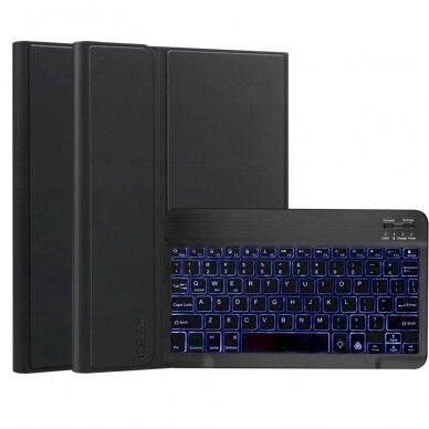 Lenovo Tab P12 12.7 TB-370 Tech-Protect SC Pen + Keyboard dėklas su klaviatūra – juodas 2