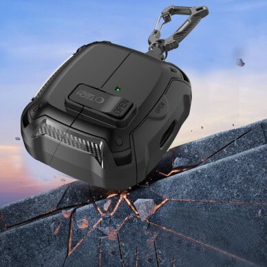 Samsung Galaxy Buds 3 / 3 FE / 3 Pro Tech-Protect Silicone Hook dėklas – juodas 6 Samsung Galaxy Buds 3 / 3 FE / 3 Pro Tech-Protect Silicone Hook dėklas – juodas 6