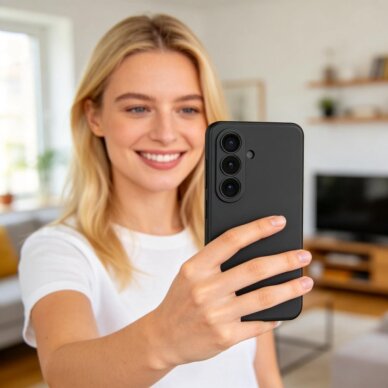 Samsung Galaxy S26+ Tech-Protect Silicone MagSafe dėklas – juodas 3 Samsung Galaxy S26+ Tech-Protect Silicone MagSafe dėklas – juodas 3