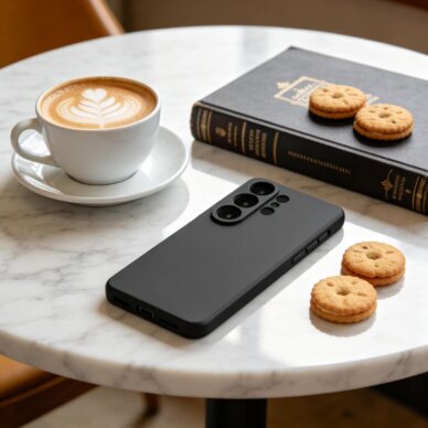 Samsung Galaxy S26 Ultra Tech-Protect Silicone MagSafe dėklas – juodas 2 Samsung Galaxy S26 Ultra Tech-Protect Silicone MagSafe dėklas – juodas 2