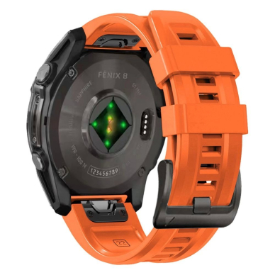 Tech-Protect Silicone Apyrankė Garmin Fenix 5S / 5S PLUS / 6S / 6S Pro / 7S / 8 (43MM) - Oranžinė 1 Tech-Protect Silicone Apyrankė Garmin Fenix 5S / 5S PLUS / 6S / 6S Pro / 7S / 8 (43MM) - Oranžinė 1