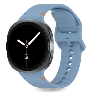 Samsung Galaxy Watch 40/44/46 mm Tech-Protect Silicone silikoninis dirželis – mėlynas Samsung Galaxy Watch 40/44/46 mm Tech-Protect Silicone silikoninis dirželis – mėlynas