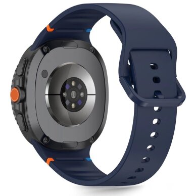 Samsung Galaxy Watch 40/44/46 mm Tech-Protect Silicone silikoninis dirželis – tamsiai mėlynas 1 Samsung Galaxy Watch 40/44/46 mm Tech-Protect Silicone silikoninis dirželis – tamsiai mėlynas 1