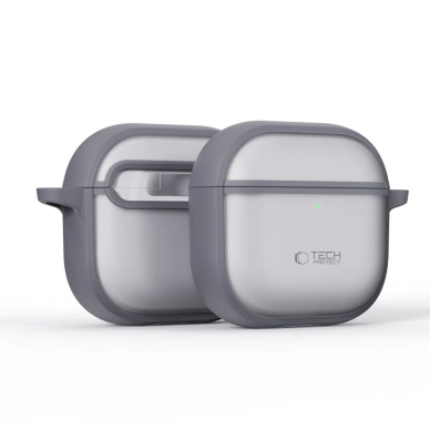 Tech-Protect Slim Hook Dėklas AirPods 4 - Pilkas 1