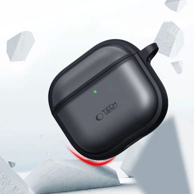 Tech-Protect Slim Hook Dėklas AirPods 4 - Pilkas 6