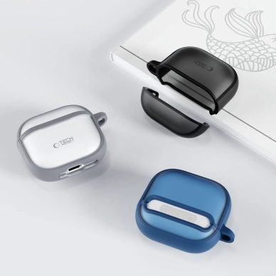 Tech-Protect Slim Hook Dėklas AirPods 4 - Pilkas 9