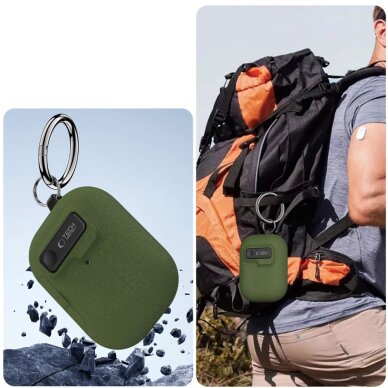 AirPods Pro 3 Tech-Protect Slim Hook dėklas – žalias 9 AirPods Pro 3 Tech-Protect Slim Hook dėklas – žalias 9