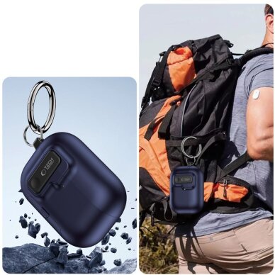 AirPods Pro 3 Tech-Protect Slim Hook dėklas – tamsiai mėlynas 9 AirPods Pro 3 Tech-Protect Slim Hook dėklas – tamsiai mėlynas 9