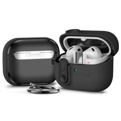 Samsung Galaxy Buds 3 / 3 FE / 3 Pro Tech-Protect Slim Hook dėklas – juodas 1