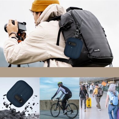 Samsung Galaxy Buds 3 / 3 FE / 3 Pro Tech-Protect Slim Hook dėklas – tamsiai mėlynas 8 Samsung Galaxy Buds 3 / 3 FE / 3 Pro Tech-Protect Slim Hook dėklas – tamsiai mėlynas 8