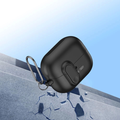 Samsung Galaxy Buds 3 / 3 Pro – Tech-Protect Slim Hook dėklas - Juodas 5