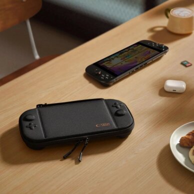 Nintendo Switch 2 dėklas Tech-Protect Slim Pouch – juodas 11