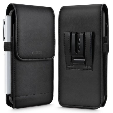 Universalus Tech-Protect SM75 dėklas 5.8–6.8" telefonams – juodas Universalus Tech-Protect SM75 dėklas 5.8–6.8" telefonams – juodas