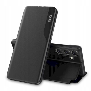 Akcija! Tech-Protect Smart View Dėklas Samsung Galaxy A34 5G - Juodas
