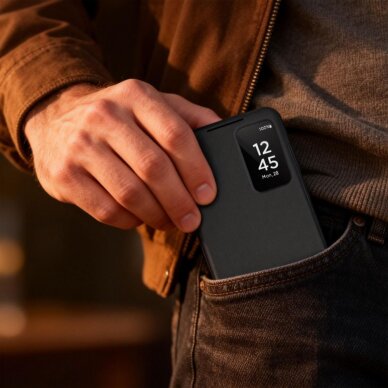 Samsung Galaxy S26 Tech-Protect Smart Wallet dėklas – juodas 5