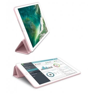 Tech-Protect SmartCase Dėklas iPad 9.7'' 5 / 6 / 2017-2018 - Rožinis 5