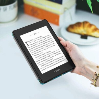Akcija! Tech-Protect SmartCase Dėklas Kindle Paperwhite V / 5 / Signature Edition - Juodas  3