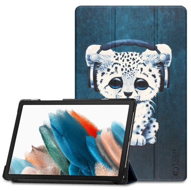 Tech-Protect SmartCase Dėklas Samsung Galaxy Tab A8 10.5 X200 / X205 - bluea cat