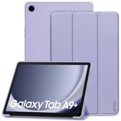Tech-Protect SmartCase Dėklas Samsung Galaxy Tab A9+ 11 X210 / X215 / X216 - violetinis Tech-Protect SmartCase Dėklas Samsung Galaxy Tab A9+ 11 X210 / X215 / X216 - violetinis