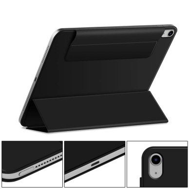 iPad 10.9” 2022 / iPad 11” 2025 Tech-Protect Smartcase Magnetic dėklas - juodas 2