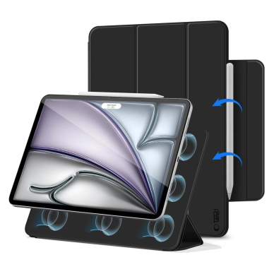 iPad Air 13” 2024 / 2025 Tech-Protect Smartcase Magnetic dėklas - juodas 1
