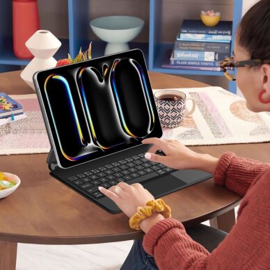 iPad Pro 11" (5 / 6 karta, 2024–2025) Tech-Protect SmartCase Magnetic dėklas – juodas 9 iPad Pro 11" (5 / 6 karta, 2024–2025) Tech-Protect SmartCase Magnetic dėklas – juodas 9