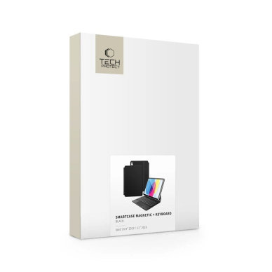 iPad 10.9” 2022 / iPad 11” 2025 Tech-Protect Smartcase Magnetic su klaviatūra - juodas 11