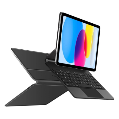 iPad 10.9” 2022 / iPad 11” 2025 Tech-Protect Smartcase Magnetic su klaviatūra - juodas 2