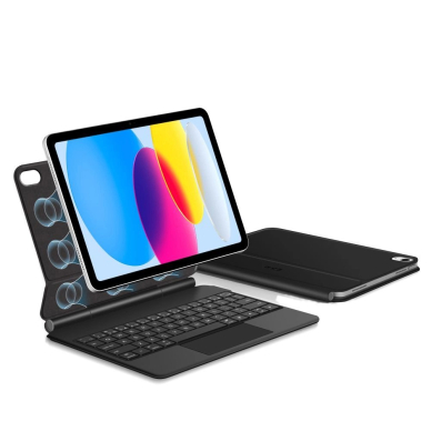 iPad 10.9” 2022 / iPad 11” 2025 Tech-Protect Smartcase Magnetic su klaviatūra - juodas 3