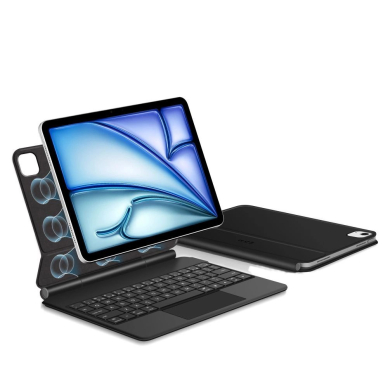 iPad Air 10.9” 2020 / 2022 / iPad Air 11” 2024 / 2025 Tech-Protect Smartcase Magnetic su klaviatūra - juodas 3