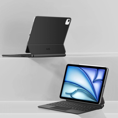 iPad Air 10.9” 2020 / 2022 / iPad Air 11” 2024 / 2025 Tech-Protect Smartcase Magnetic su klaviatūra - juodas 5