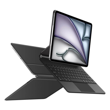 iPad Pro 12.9” 2020 / 2021 / 2022 / iPad Air 13” 2024 / 2025 Tech-Protect Smartcase Magnetic su klaviatūra - juodas 2