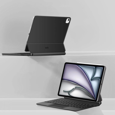 iPad Pro 12.9” 2020 / 2021 / 2022 / iPad Air 13” 2024 / 2025 Tech-Protect Smartcase Magnetic su klaviatūra - juodas 5