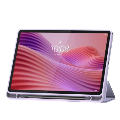 Lenovo Tab 10.1 TB-311 – Tech-Protect SmartCase Pen dėklas - Violetinis 2