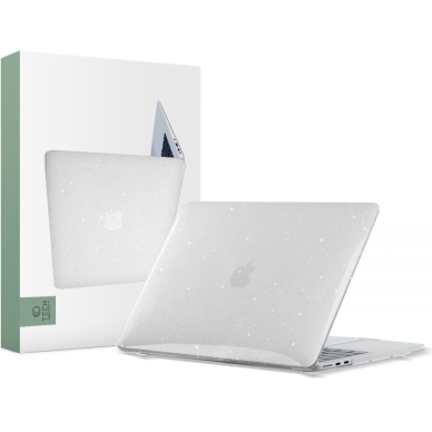 Tech-Protect SmartShell Dėklas MacBook Air 13 M2 / M3 / 2022-2024 - Permatomas glitter Tech-Protect SmartShell Dėklas MacBook Air 13 M2 / M3 / 2022-2024 - Permatomas glitter
