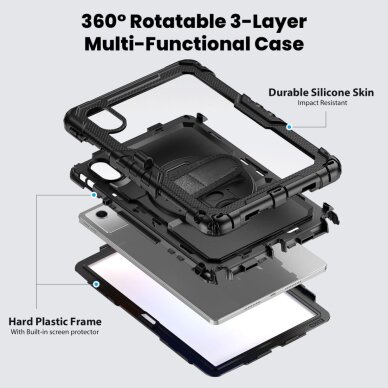 Lenovo Idea Tab 11.0 TB-336 dėklas Tech-Protect Solid – juodas 3 Lenovo Idea Tab 11.0 TB-336 dėklas Tech-Protect Solid – juodas 3